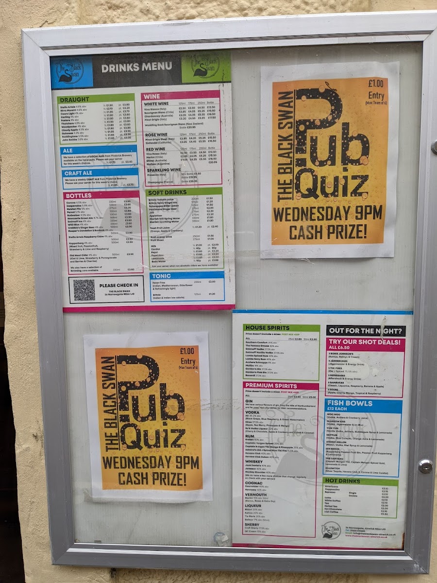 Black Swan Alnwick Menu - Image 4
